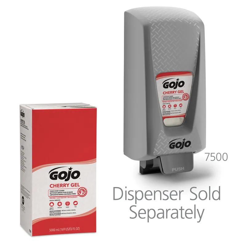 GOJO® Hand Cleaner Gel 5000 mL 4.75X6.56X12.12 IN Cherry Red Pumice For PRO TDX 5000 2/Case