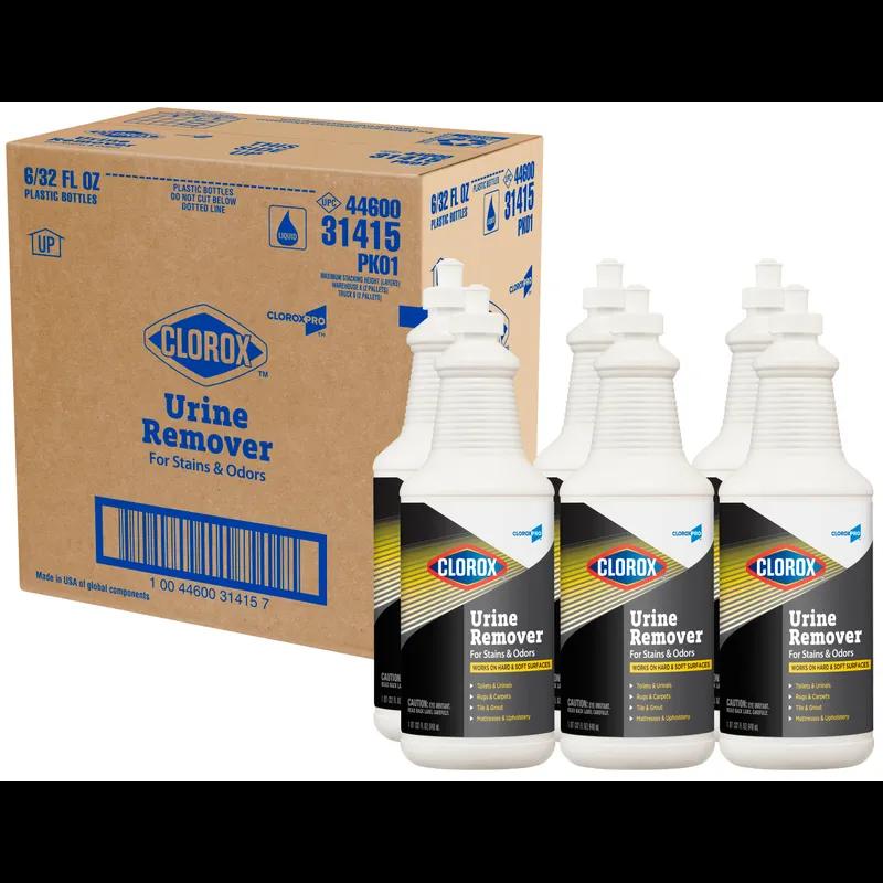 Clorox® Floral Urine Remover 32 FLOZ Multi Surface RTU Hydrogen Peroxide 6/Case