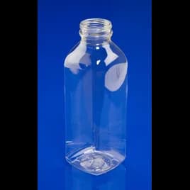 Juice Bottle 16 OZ PET Square 135/Case