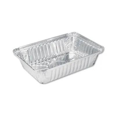 Take-Out Container Base 3 LB 12.25X6.25X1.5 IN Aluminum Silver Oblong 250/Case