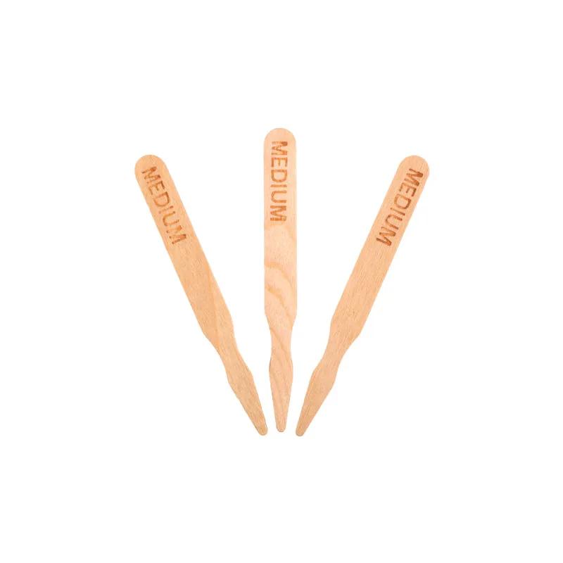 Wood Medium 500 Count/Pack 10 Packs/Case 5000 Count/Case