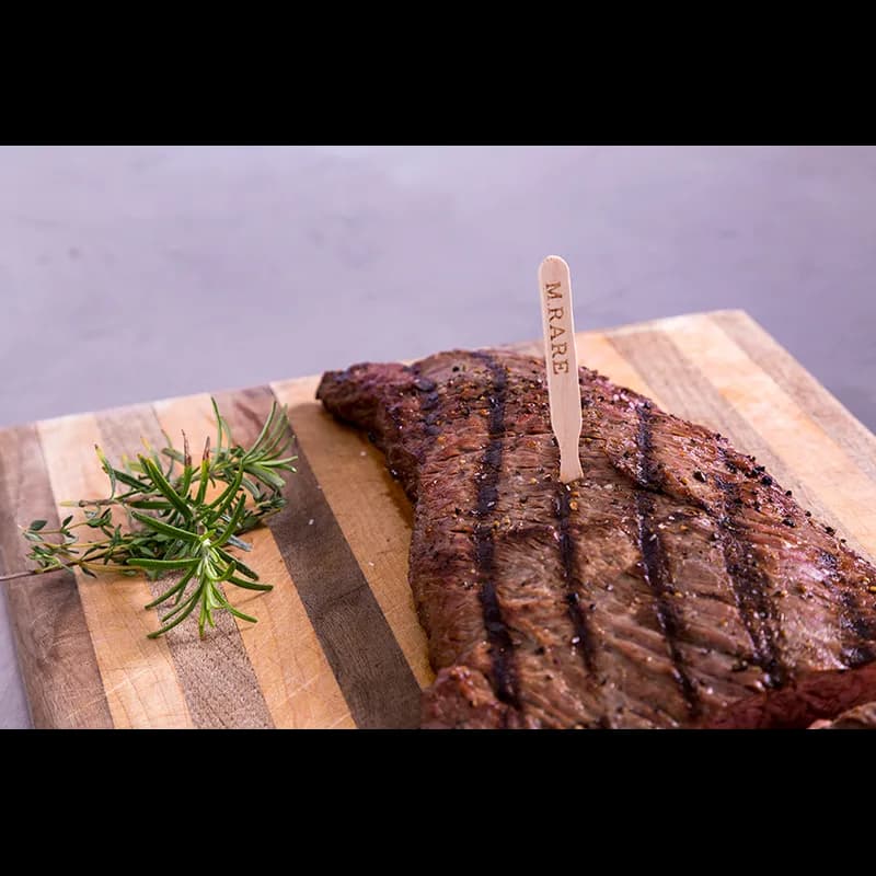 Wood Medium 500 Count/Pack 10 Packs/Case 5000 Count/Case