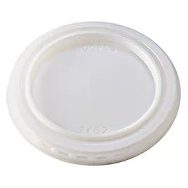 Lid Flat 2.4X0.2 IN HIPS Translucent For Souffle & Portion Cup 2500/Case