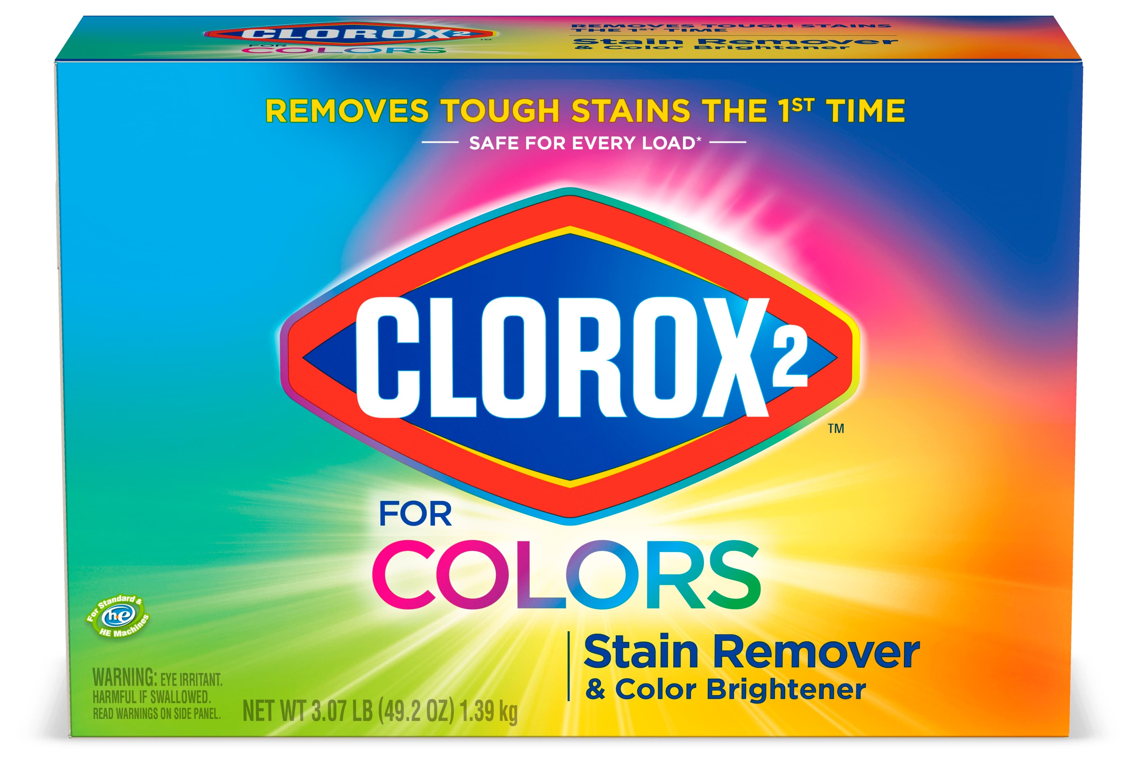 Clorox 2® For Colors Laundry Stain Remover 49.2 OZ Deodorizing 4/Case