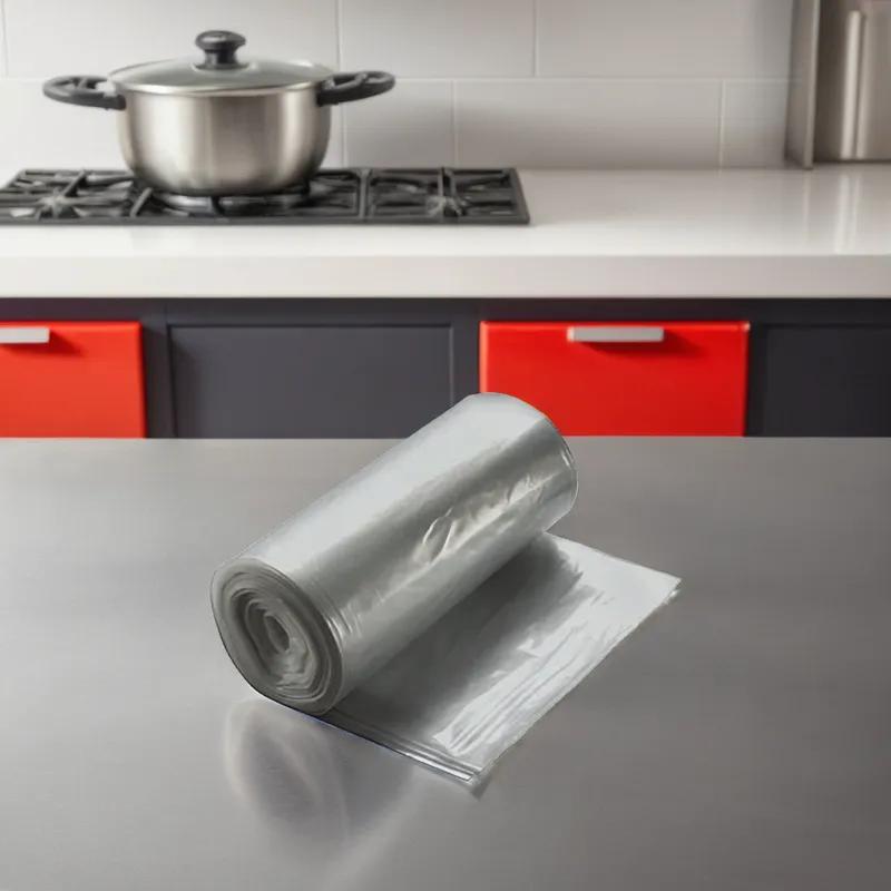 Victoria Bay Bag 8X4X20 IN LLDPE 0.5MIL Clear 1000/Case