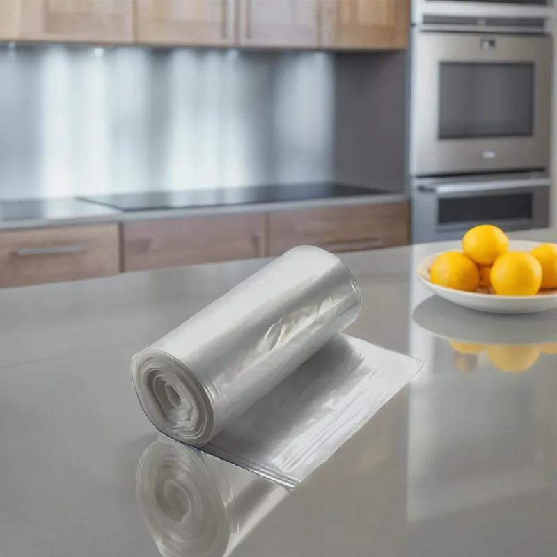 Victoria Bay Bag 8X4X20 IN LLDPE 0.5MIL Clear 1000/Case