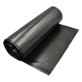 Victoria Bay Can Liner 24X24 IN Black Plastic 8MIC Coreless 1000/Case