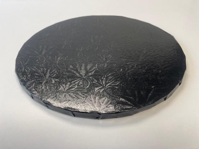 Cake Drum 16X0.5 IN Black Round 12/Case