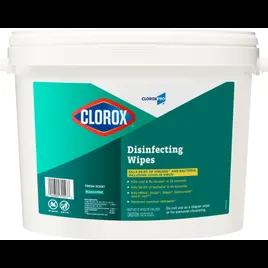 Clorox® Fresh Scent One-Step Disinfectant Multi Surface Wipe Bleach-Free Antibacterial 700/Case
