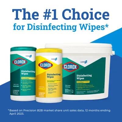 Clorox® Fresh Scent One-Step Disinfectant Multi Surface Wipe Bleach-Free Antibacterial 700/Case