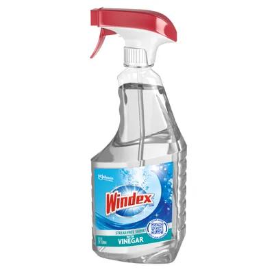 Windex® Fresh Scent All Purpose Cleaner 23 FLOZ Multi Surface Liquid Vinegar 8/Case