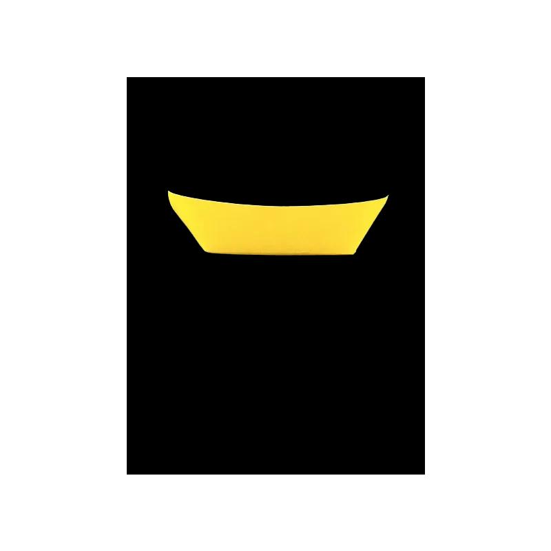 Food Tray 3 LB Paper Yellow Rectangle 500/Case