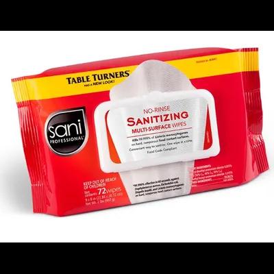 Sani Professional® Table Turner Cleaning Wipe 12/Case