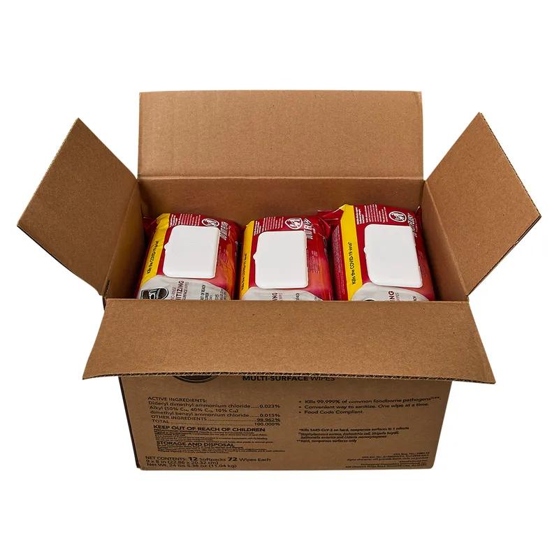 Sani Professional® Table Turner Cleaning Wipe 72 Count/Pack 12 Packs/Case