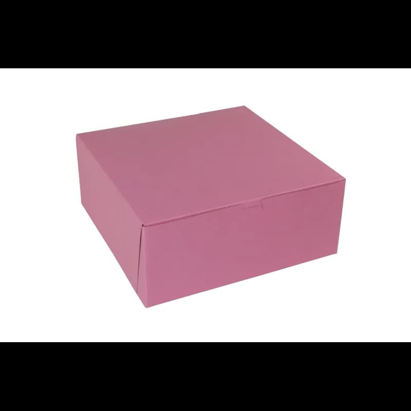 Bakery Box 12X12X5 IN Paperboard Strawberry Corner Lock 1-Piece 100/Bundle
