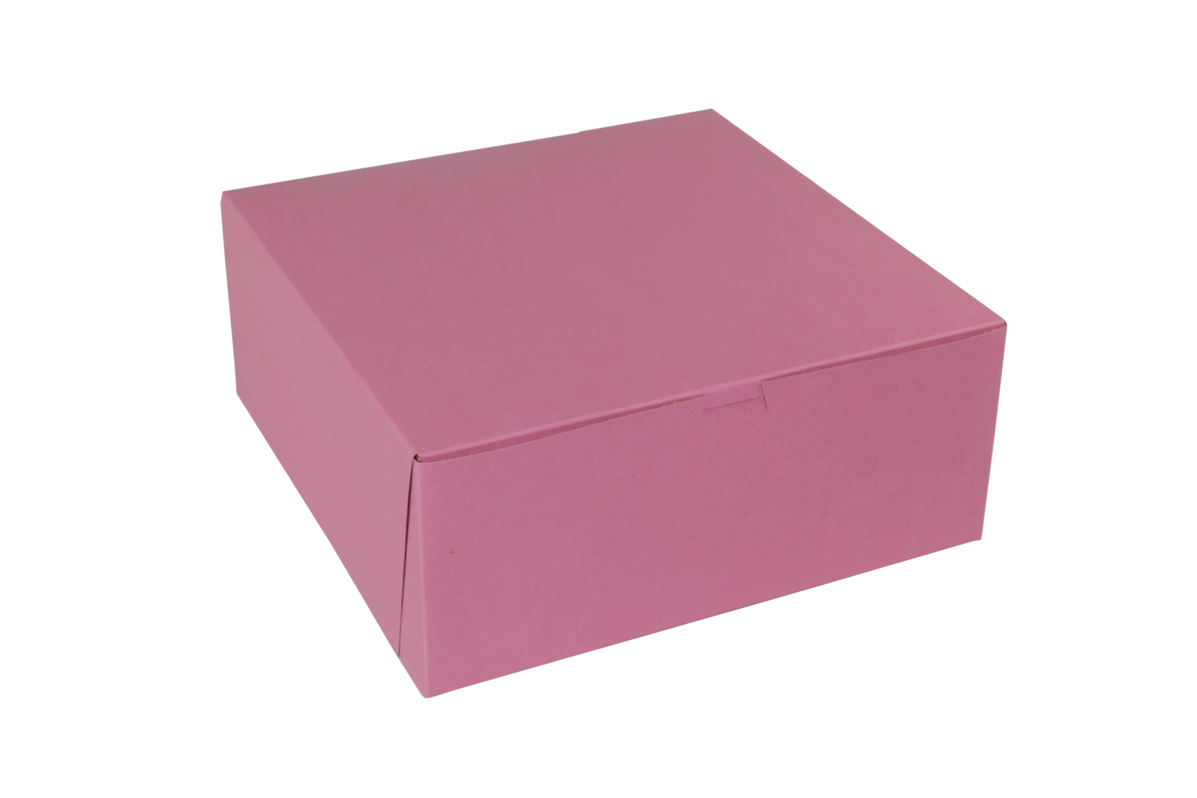 Bakery Box 12X12X5 IN Paperboard Strawberry Corner Lock 1-Piece 100/Bundle