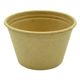 Souffle & Portion Cup 4 OZ Plant Fiber 1000/Case