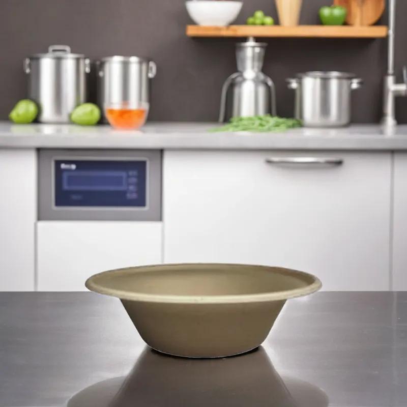 Bowl 11.5 OZ Bamboo Plant Fiber Natural Round 1000/Case