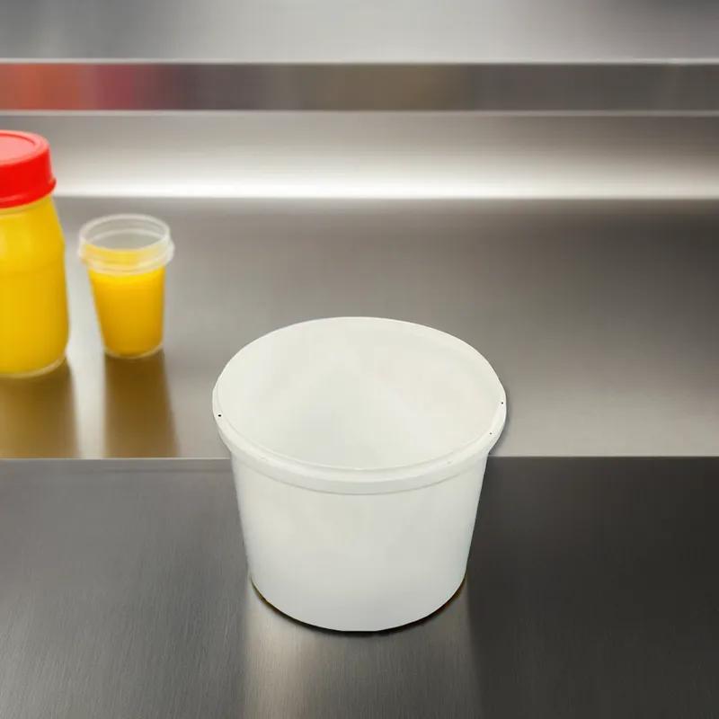 Deli Container Base 64 OZ PP White Round 297/Case