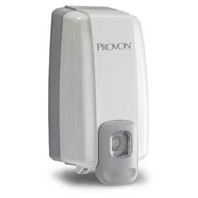 PROVON® NXT SPACE SAVER® Soap Dispenser Liquid 1000 mL 10.01X5.14X3.85 IN Dove Gray Push Style Surface Mount 1/Each