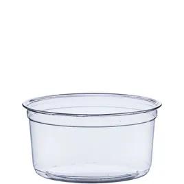 Solo® Cold Deli Container Base 12 OZ RPET Clear Freezer Safe 50 Count/Pack 10 Packs/Case 500 Count/Case