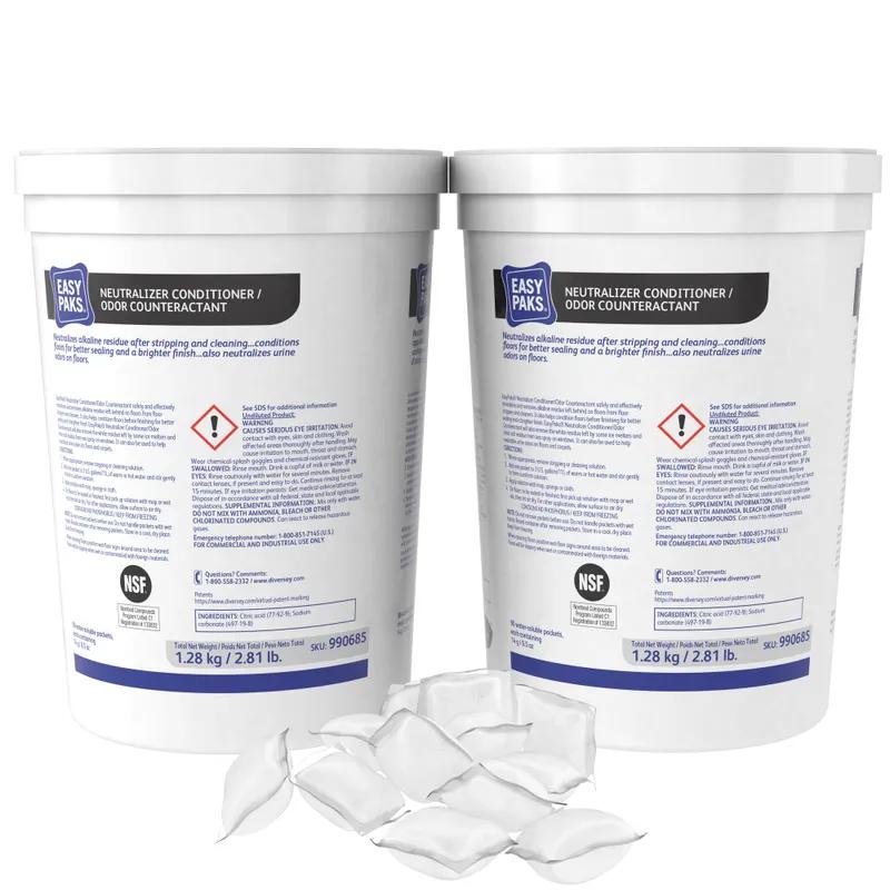Easy Paks® Odorless Restroom Neutralizer Deodorizer Powder RTU 90 Count/Pack 2 Packs/Case 180 Count/Case