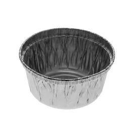 Souffle & Portion Cup 4.2 OZ Aluminum Silver Full Curl 1000/Case