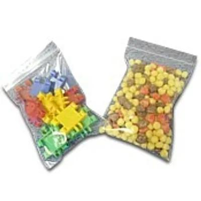Bag 6X6 IN Plastic 2MIL With Reclosable Zip Seal Closure 1000/Case