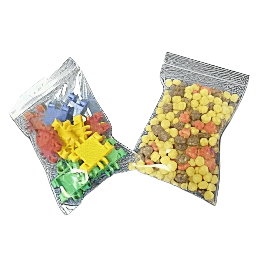 Bag 6X6 IN Plastic 2MIL With Reclosable Zip Seal Closure 1000/Case