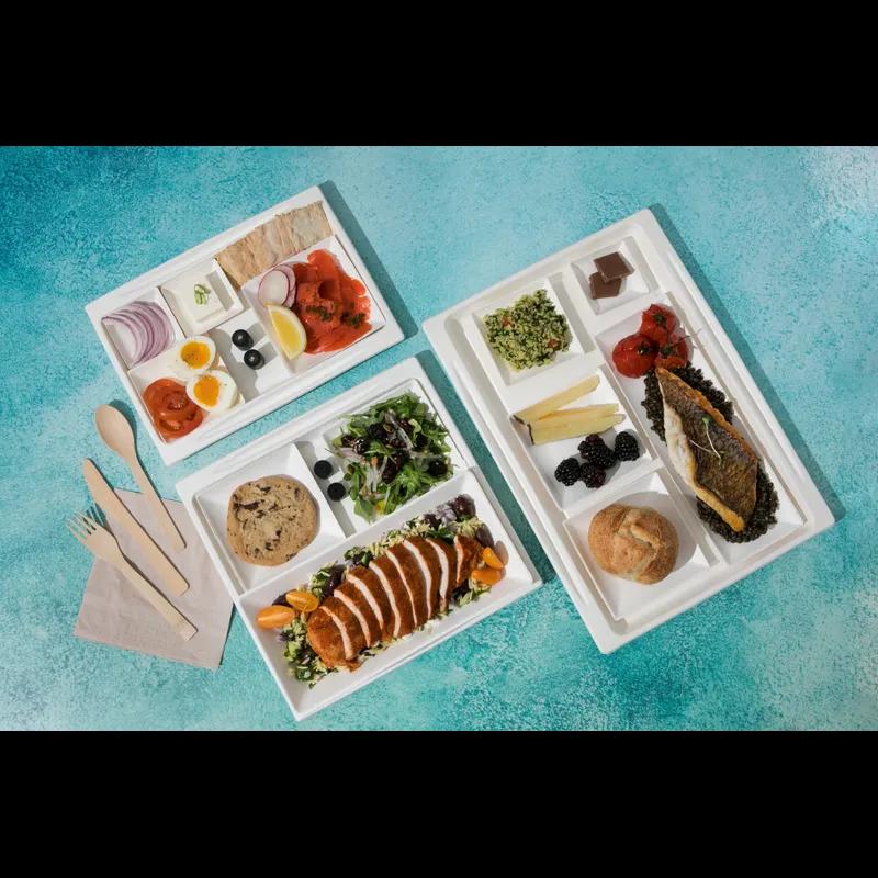 Spoon 6.2 IN Wood Natural 100 Count/Pack 20 Packs/Case 2000 Count/Case