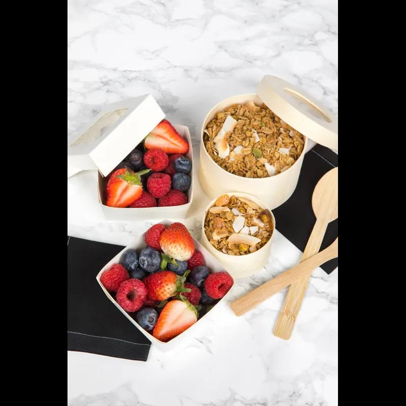 Spoon 6.2 IN Wood Natural 100 Count/Pack 20 Packs/Case 2000 Count/Case