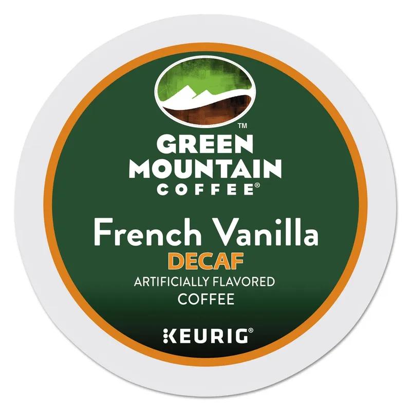 Green Mountain Coffee French Vanilla Decaffeinated Coffee K-Cup 24/Pack