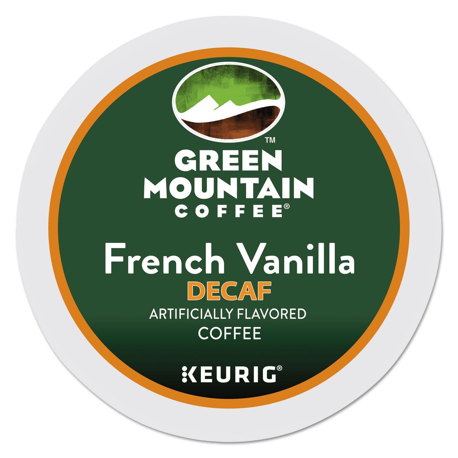 Green Mountain Coffee French Vanilla Decaffeinated Coffee K-Cup 24/Pack