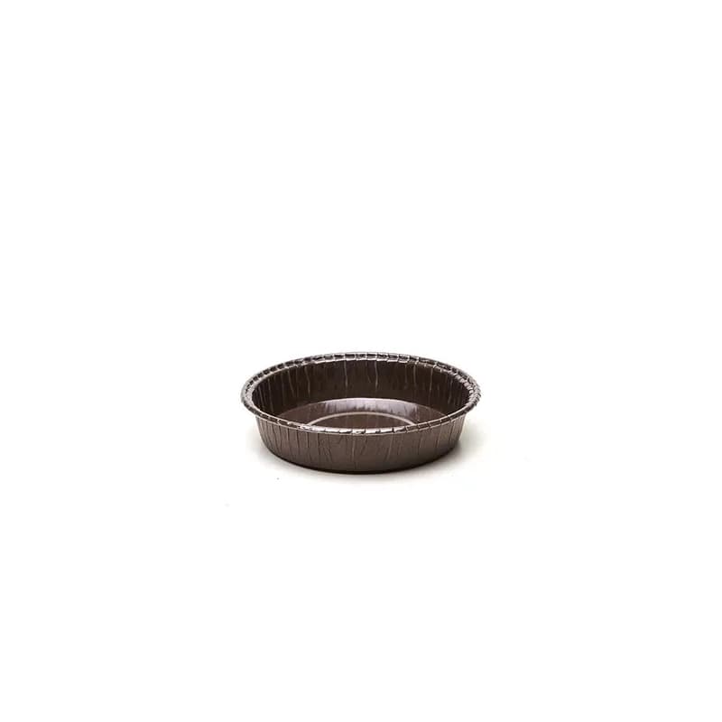 Baking Mold 3.526X0.875 IN Brown Round 1400/Case