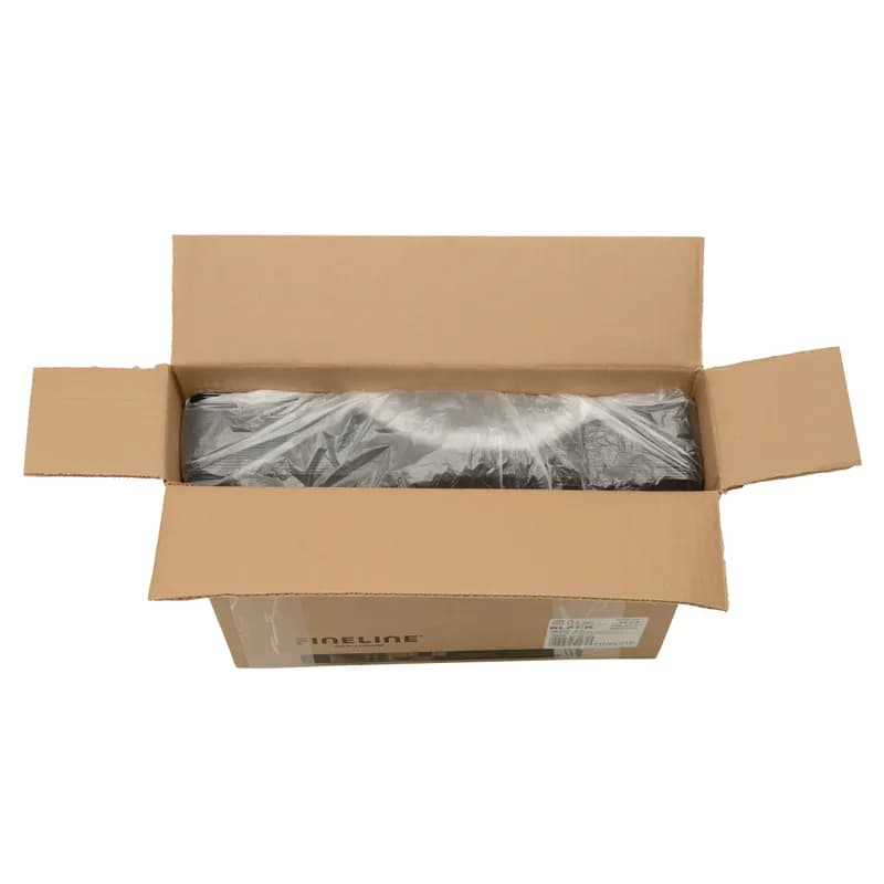 Serving Tray 18X16 IN Plastic Black 25/Case