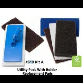 #64 Utility Pad Kit Scrub Aid With Pads 4/Case