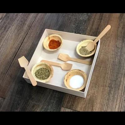 Tasting Spoon 4 IN Wood 400/Case