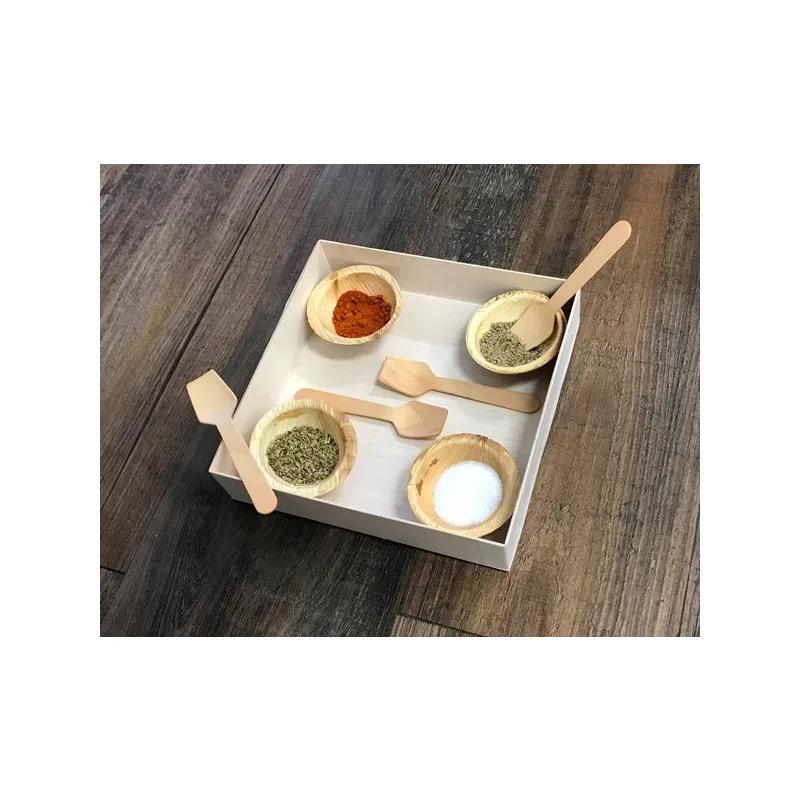 Tasting Spoon 4 IN Wood 400/Case