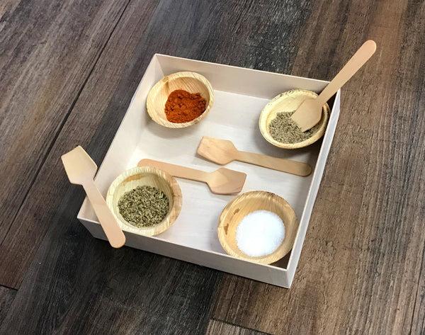 Tasting Spoon 4 IN Wood 400/Case