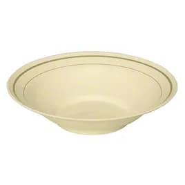 WNA Masterpiece Bowl 10 OZ Plastic Ivory Gold 150/Case