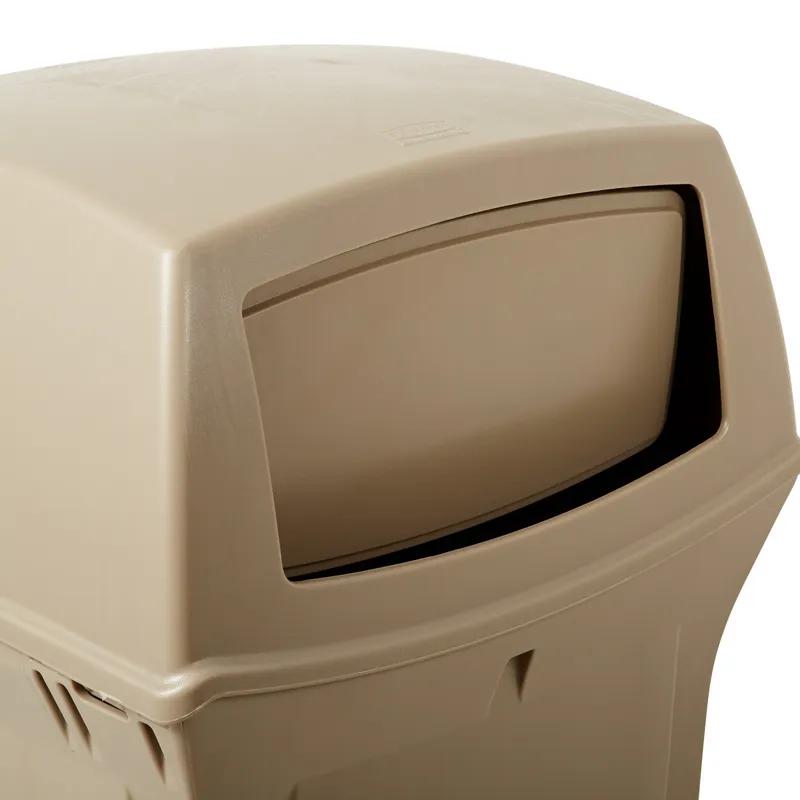 Ranger® Landfill 1-Stream Trash Can 21.25X21.25X41 IN 35 GAL Beige Resin Classic 1/Each