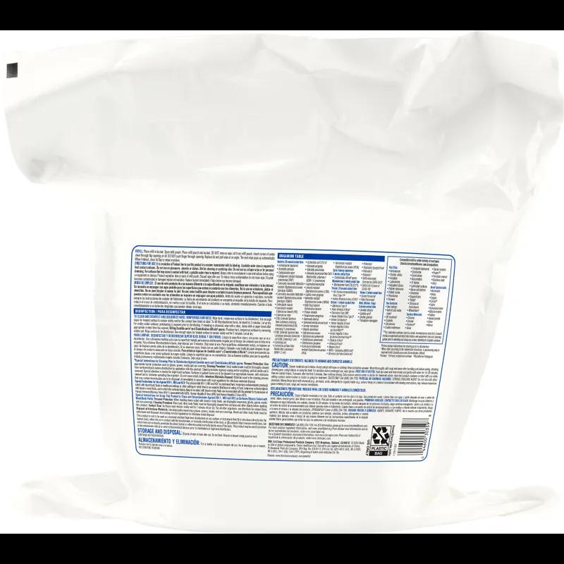 Clorox Healthcare® Bleach Germicidal Unscented One-Step Disinfectant Multi Surface Wipe 110 Count/Pack 2 Packs/Case