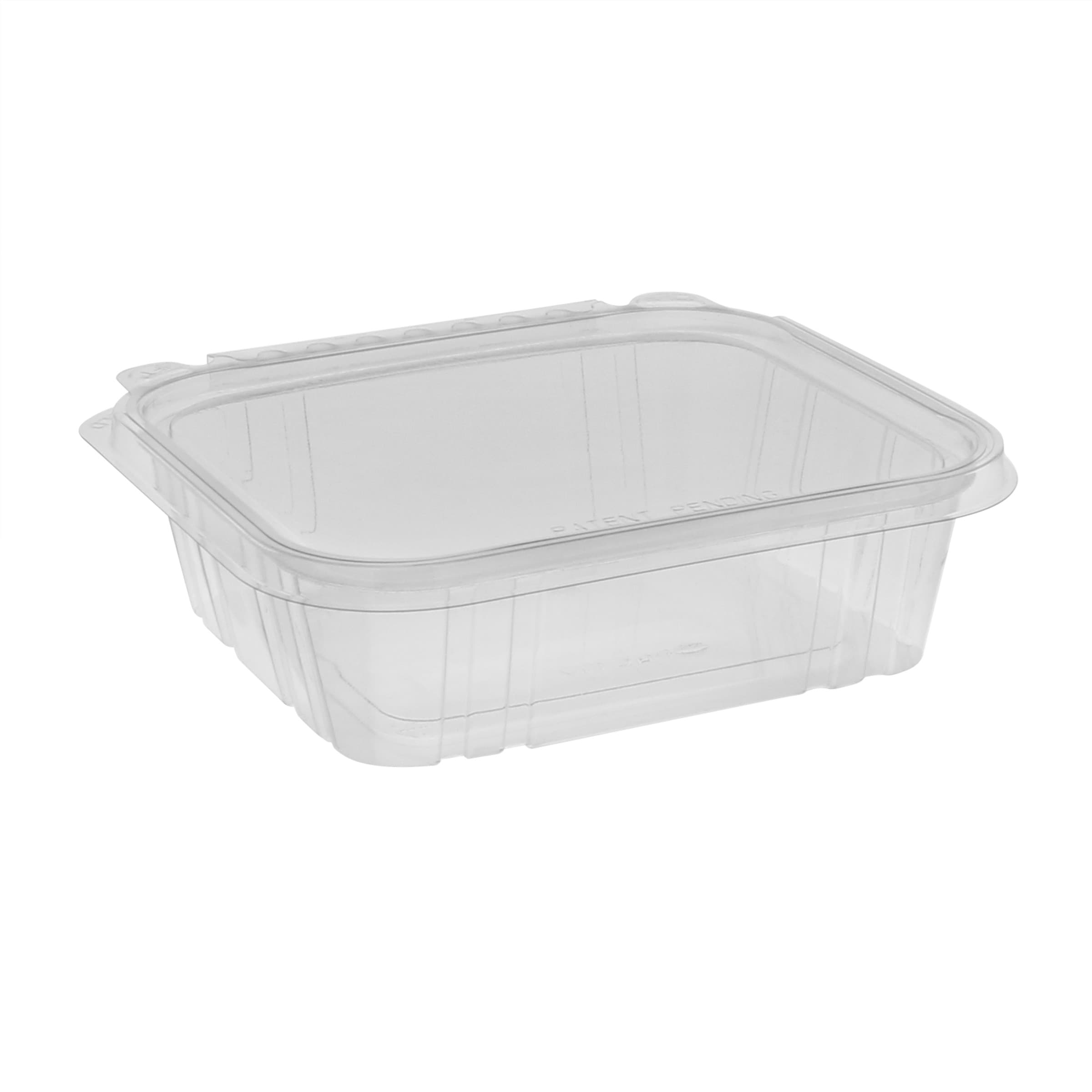 Deli Container Base 24 OZ RPET Clear Tamper-Evident 231/Case