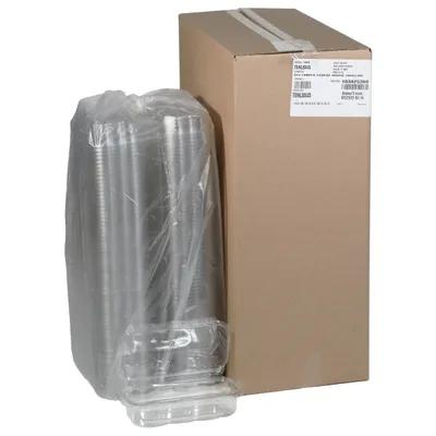 EarthChoice® Deli Container Hinged 8.7X3.3X2.8 IN RPET Clear Tamper-Evident 150/Case