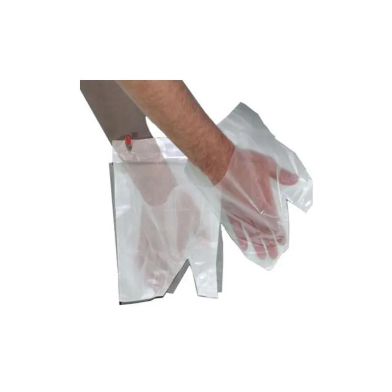 Pak-Sher® Sher-Mitt® Kitchen Prep Mitt 8X8 IN Clear Disposable 2000/Case