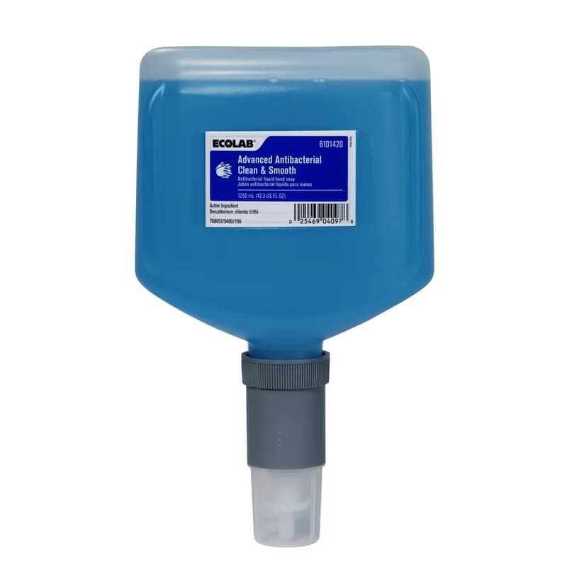 Clean & Smooth Hand Soap Liquid 1.25 L Antibacterial 4/Case