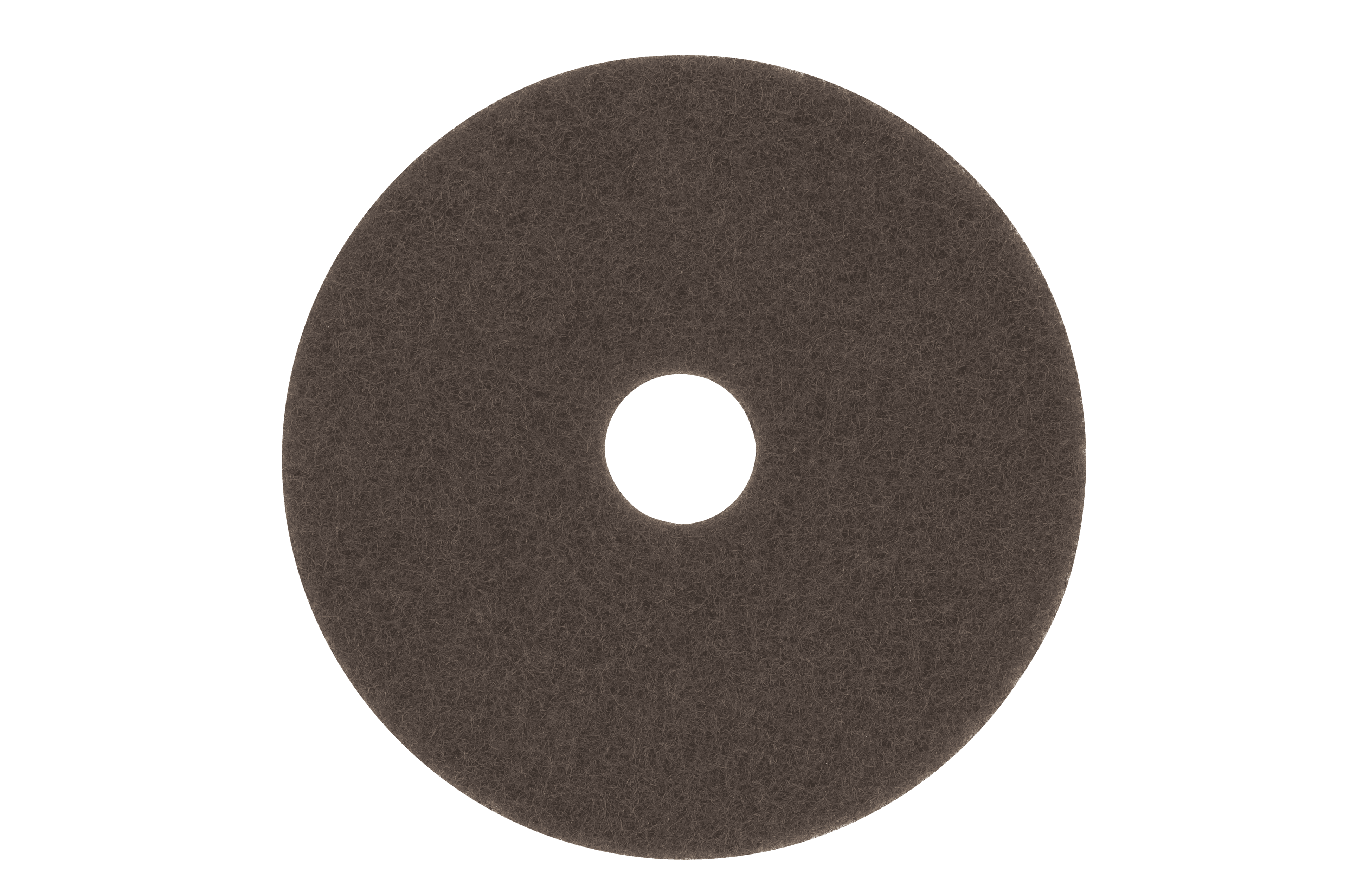 3M™ 7100 Stripping Pad 20X1 IN Brown Non-Woven Polyester Fiber Nylon Fiber 175-600 RPM Center Hole Rotary 5/Case