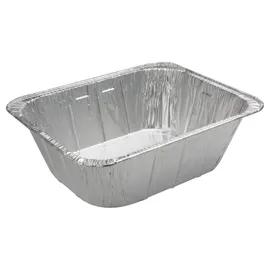 Steam Table Pan 1/2 Size 187 OZ 11.8X9.4X4.2 IN Aluminum Silver 100/Case