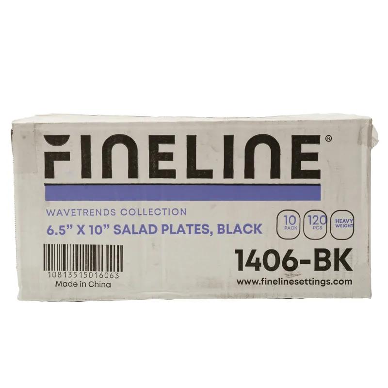 Plate 6.5X10 IN PS White Rectangle 120/Case