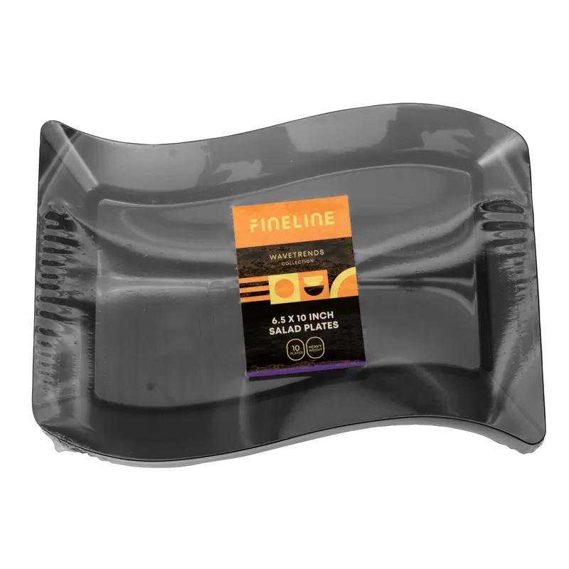 Plate 6.5X10 IN PS White Rectangle 120/Case